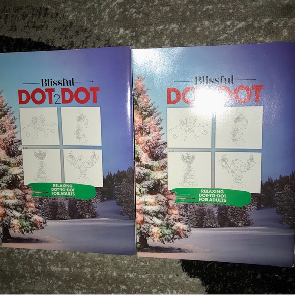 🎄”MYSTERY COLORS”, “BRAIN FUN MAZES” & “BLISSFUL DOT2DOT”🎄 PUZZLE BOOKS LOT! - Picture 12 of 13